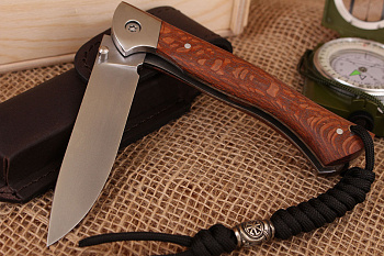 Нож "Легионер 2" х12мф. Рукоять дерево Лайсвуд.